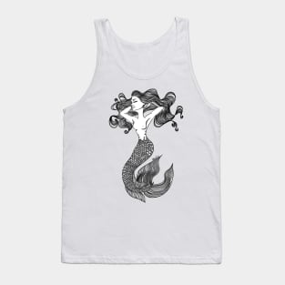 A mermaid and her hair Tank Top